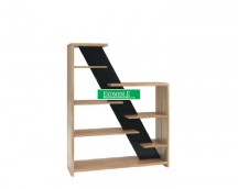 Mebin - Corino Regał wolnostojący skośny