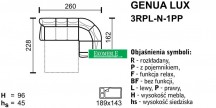 Genua lux -narożnik 1pl - n - 33rpp