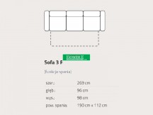 Feniks - Evolution - sofa 3F