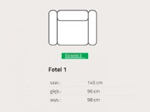 Feniks - Evolution - fotel bez funkcji