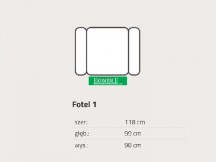 Feniks - Motion - Fotel 1 bez funkcij