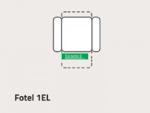 Feniks - Exellence fotel 1EL z relaksem elektrycznym