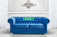 Chesterfield - sofa 2 osobowa