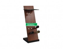 MEBIN-VENEZIA STOJAK NA WINO I KIELISZKI