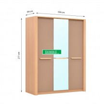 Stolwit - londyn - szafa 3d