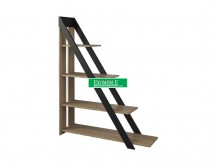 Mebin - Gintaro Regał wolnostojący II