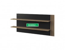 Mebin - Gintaro Półka wisząca dwupoziomowa mała