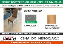 KRZESŁO EKO-ST5070 NORDIC 115 DĄB NATURA