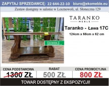 Taranko - Stolik 17C