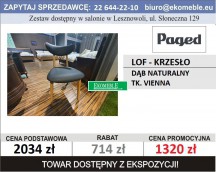 Paged - LOF - KRZESŁO, DĄB NAT. TK. VIENNA 