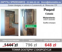 Paged - catania - szafka wisząca 94l