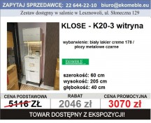 Klose - K20-3 Witryna pojedyncza 