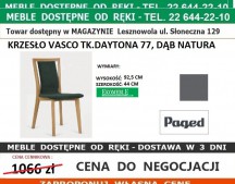 Paged - krzesło Vasco Dąb tk. Daytona 77