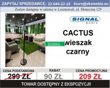 SIGNAL - WIESZAK CACTUS CZARNY METAL 