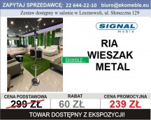 SIGNAL - WIESZAK RIA CZARNY METAL 