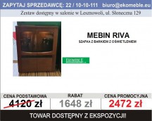 MEBIN - RIVA SZAFKA Z BARKIEM