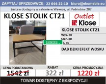 KLOSE - STOLIK CT21