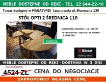 Klose - STÓŁ OPTI 2 3800-02 ŚR.110 , ROZKŁADANY