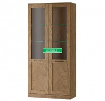 Szynaka Meble - COZY 12 Witryna 2-drzwiowa z oświetleniem w standardzie