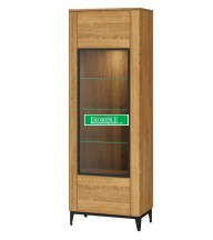 Szynaka Meble - PORTO 10 Witryna 1-drzwiowa L/P