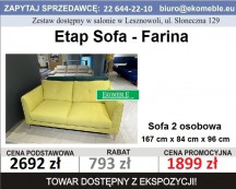 Etap Sofa - Farina , sofa 2-osobowa
