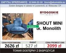 BYDGOSKIE MEBLE - FOTEL SHOUT MINI