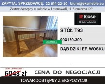 KLOSE - STÓŁ T93, 90X160-300