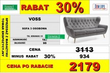Gala - voss - sofa 3 osobowa