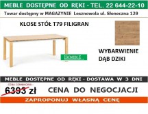 KLOSE STÓŁ T79 FILIGRAN