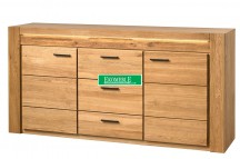 Szynaka - velvet natura - komoda 2 drzwiowa z 3 szufladami typ 47