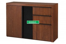 Szynaka Meble - Paris 46 Komoda 2-drzwiowa z 3 szufladami