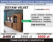 SZYNAKA MEBLE - ZESTAW VELVET