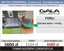 GALA - FORLI - ZESTAW SOFA + FOTEL