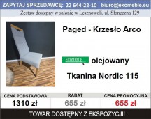 Paged - Krzesła Arco