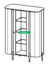 Taranko Meble - Leo LE-KB/sz