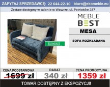 Meble Best - Mesa, sofa rozkładana