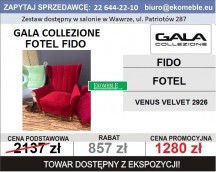 GALA COLLEZIONE - FIDO FOTEL