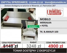 UNIMEBEL - MOBILO - WERSALKA + FOTEL - TK. B.AMALFI 103