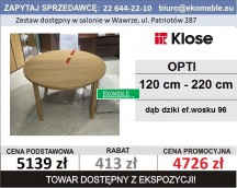 KLOSE - STÓŁ OPTI 1