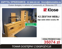 KLOSE - K2, ZESTAW MEBLI