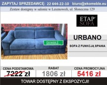 Etap Sofa - Urbano sofa z funkcją spania 