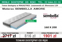 Sembella - MATERAC AMORE 160/200 