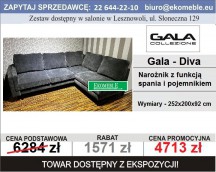 Gala - Diva narożnik