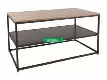 ŁAWA AMBER A DĄB/CZARNY 110X60