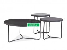 ŁAWA ARTEMIDA SZARY+CZARNY / CZARNY (ZESTAW)