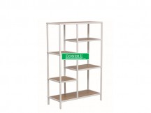 REGAŁ COSTA B DĄB/BIAŁY