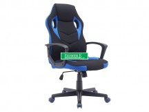 FOTEL OBROTOWY DAKAR CZARNY/NIEBIESKI