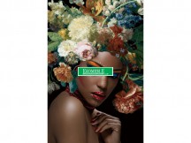 OBRAZ FLOWER WOMAN I 80X120