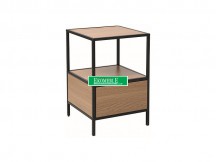 SZAFKA GEO S DĄB/CZARNY