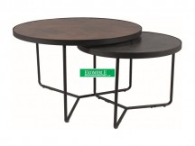 ŁAWA ITALIA BRĄZ+SZARY (EFEKT KAMIENIA)/CZARNY (ZESTAW)